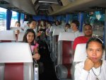 Dans le bus thailandais en direction de la frontière cambodgienne