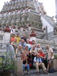 Visite du Stupa de l'Aube, à Bangkok