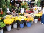 Marché aux fleurs, à Ha Tien