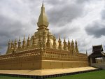 Le stupa That Luang, de Vientiane