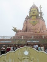 Statue du Guru Padmasambhava à Namchi