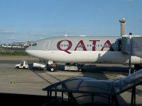 Avec Qatar Airways...